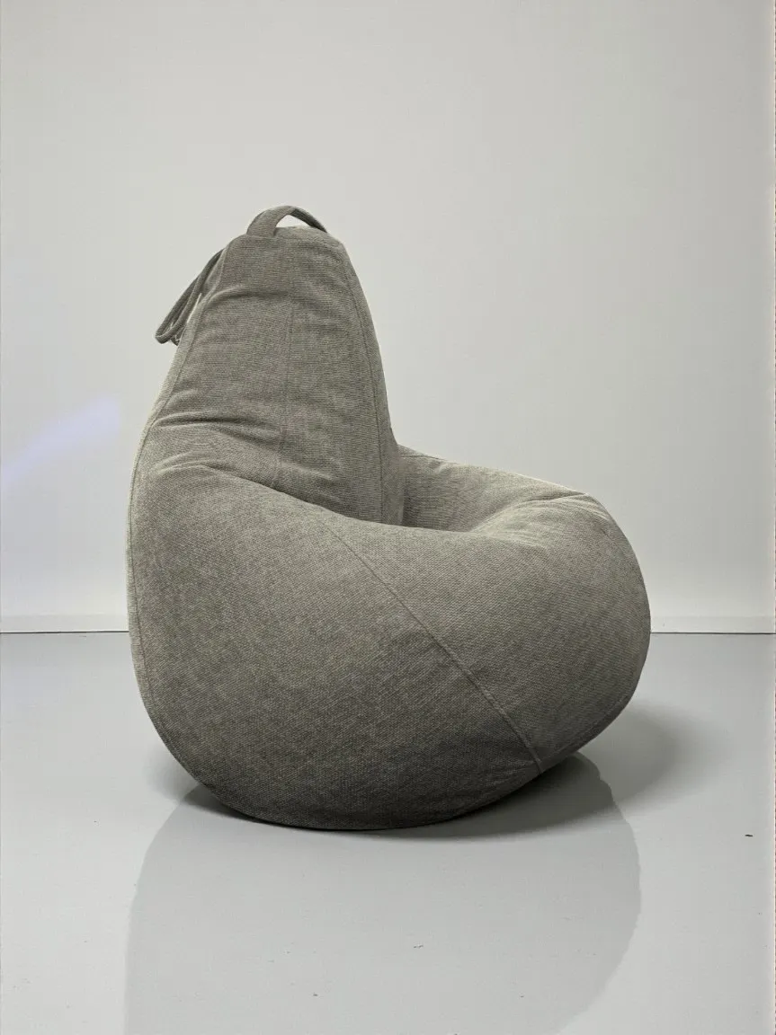Кресло-мешок BeanBag Груша XXL / GVP-125x85-223 (шенилл 223 Mouse) — фото 4