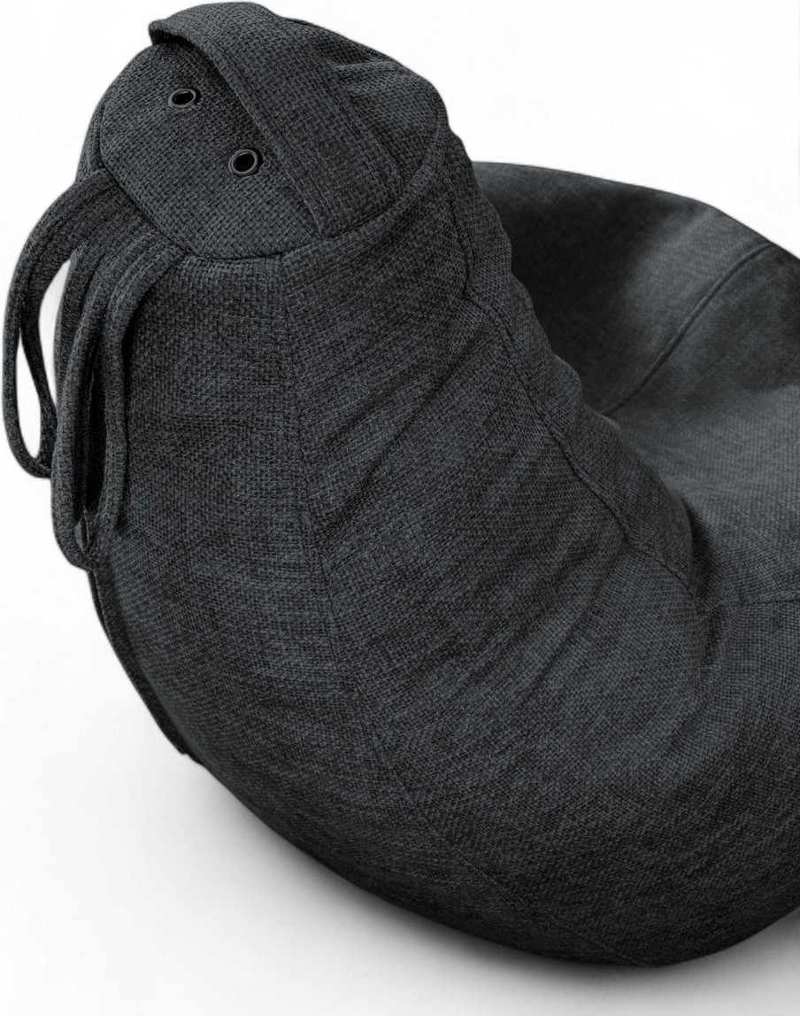 Кресло-мешок BeanBag Груша XXL / GVP-125x85-219 (шенилл 219 Graphite) — фото 3