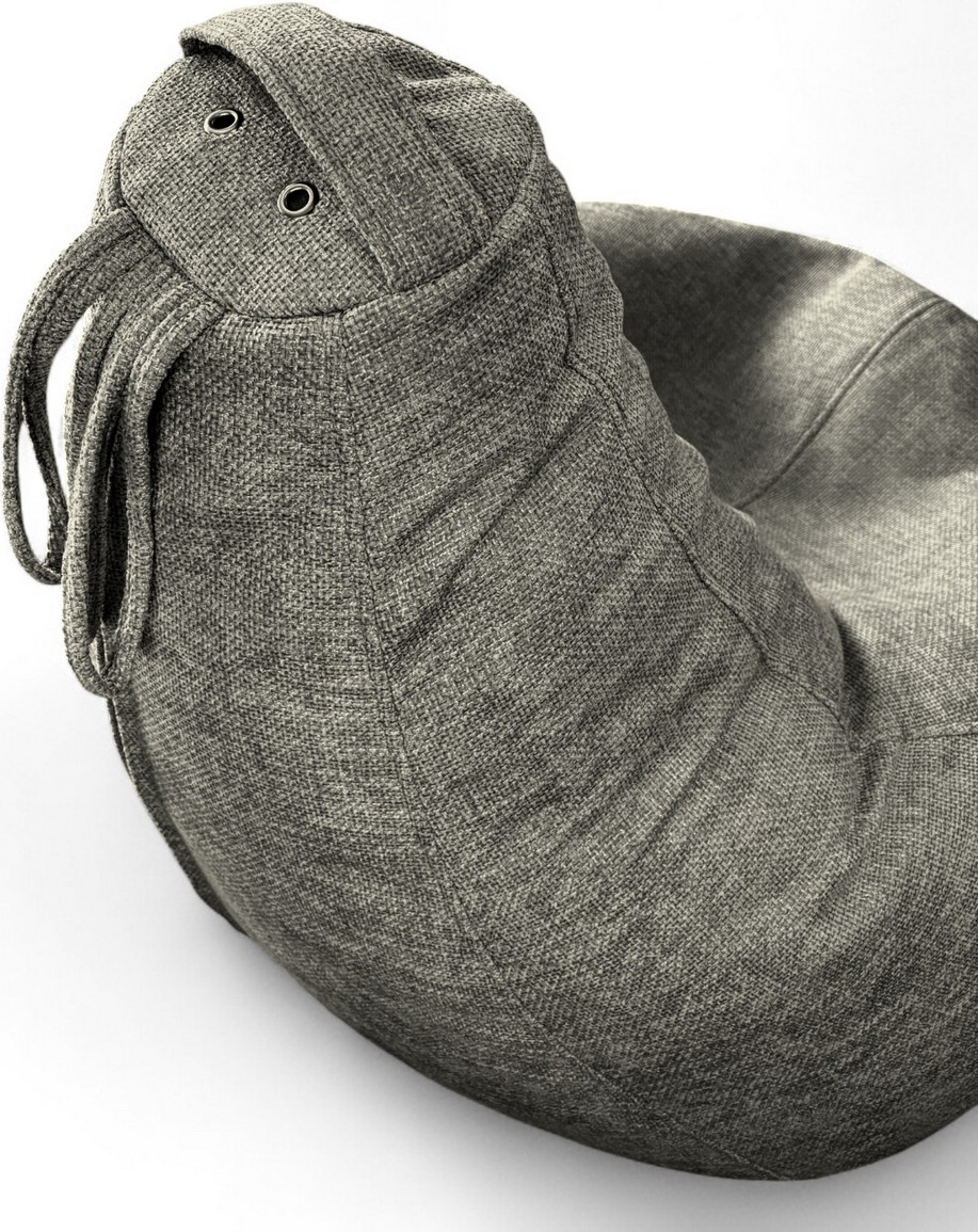 Кресло-мешок BeanBag Груша XXXL / GVP-130x95-223 (шенилл 223 Mouse) — фото 2