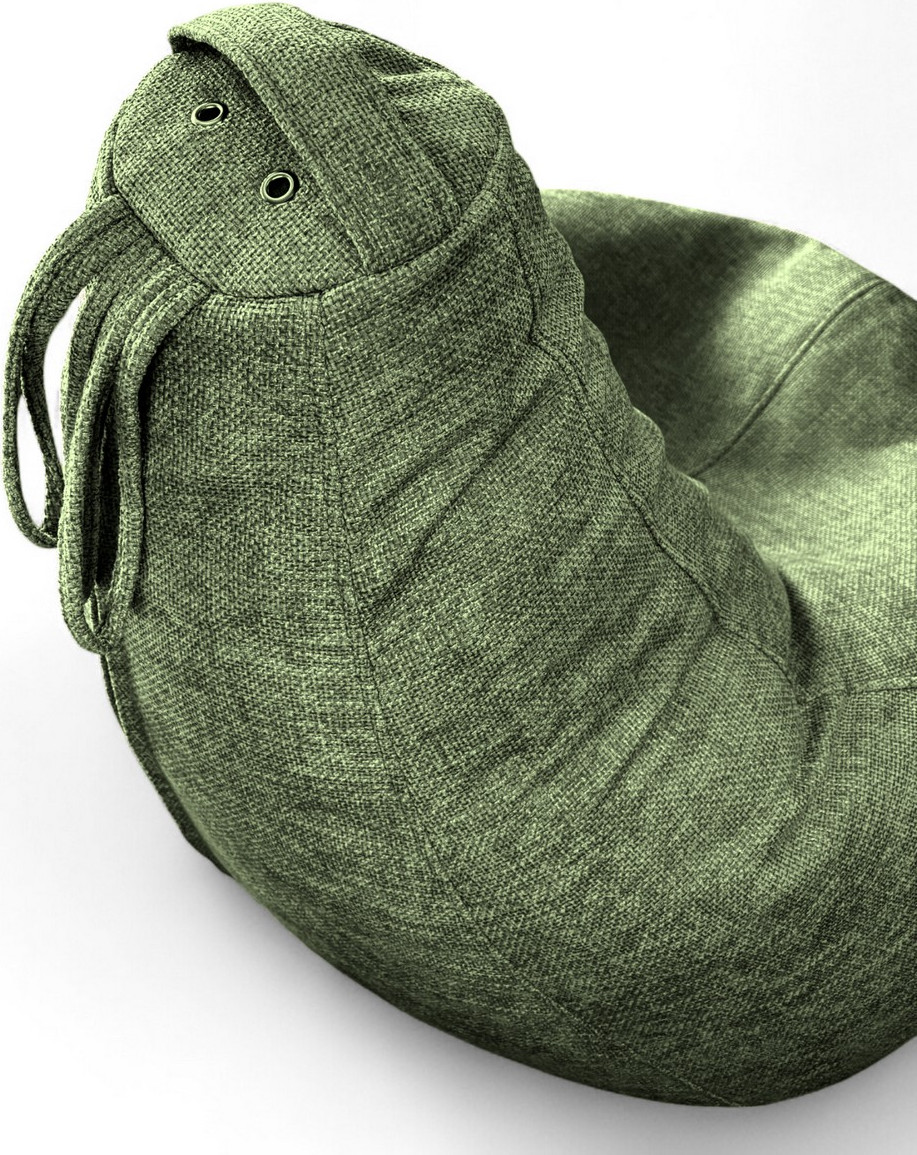 Кресло-мешок BeanBag Груша XXXL / GVP-130x95-227 (шенилл 227 Moss Green) — фото 2