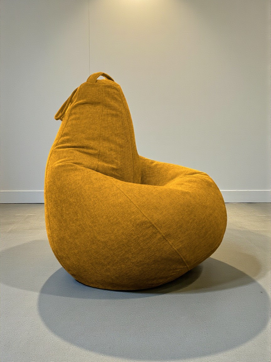 Кресло-мешок BeanBag Груша XXXL / GVP-130x95-226 (шенилл 226 Corn) — фото 4