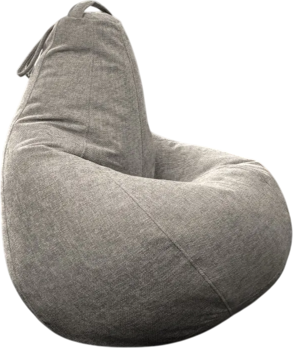 Кресло-мешок BeanBag Груша XXXXL / GVP-140x100-211 (шенилл 211 Sand)