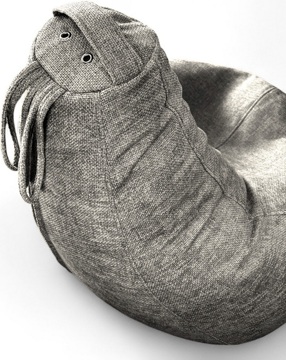 Кресло-мешок BeanBag Груша XXXXL / GVP-140x100-211 (шенилл 211 Sand) — фото 2