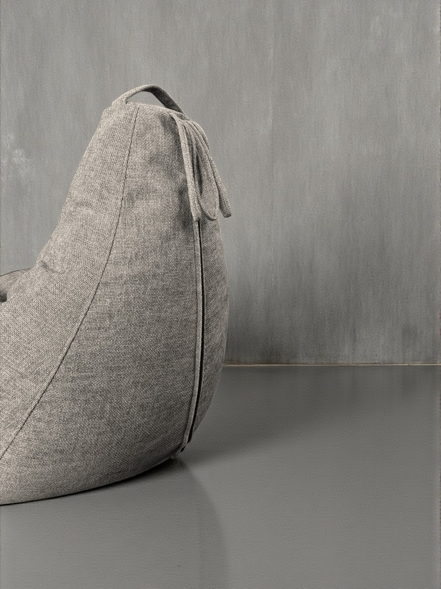 Кресло-мешок BeanBag Груша XXXXL / GVP-140x100-211 (шенилл 211 Sand) — фото 6