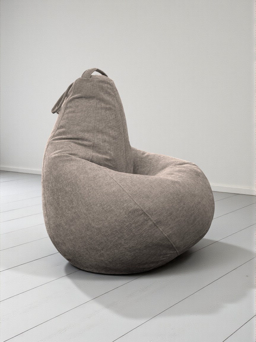 Кресло-мешок BeanBag Груша XXXXL / GVP-140x100-212 (шенилл 212 Mauve) — фото 4