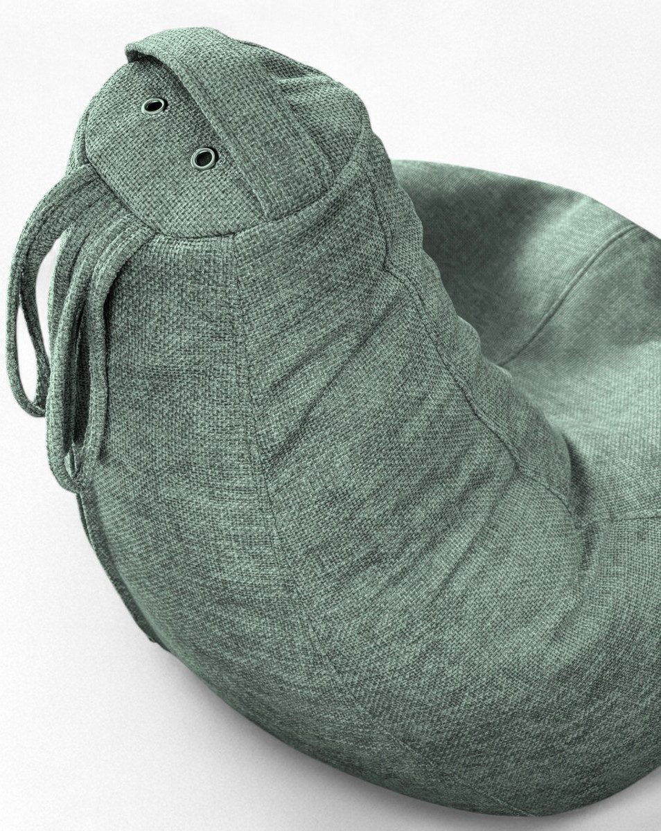 Кресло-мешок BeanBag Груша XXXXL / GVP-140x100-213 (шенилл 213 Mint) — фото 2