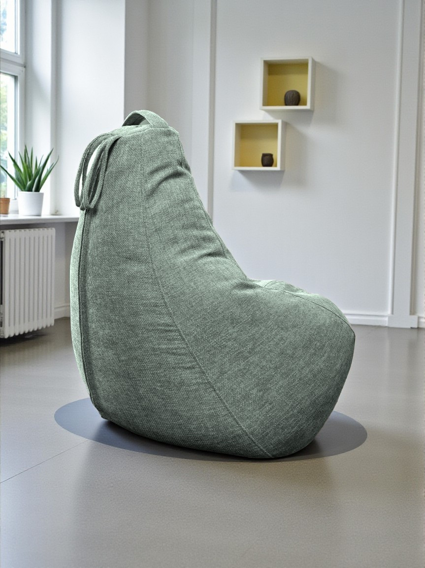 Кресло-мешок BeanBag Груша XXXXL / GVP-140x100-213 (шенилл 213 Mint) — фото 5