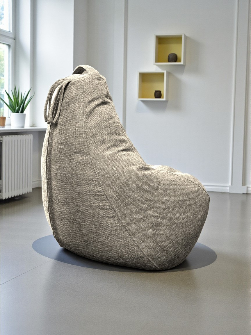 Кресло-мешок BeanBag Груша XXXXL / GVP-140x100-222 (шенилл 222 Linen) — фото 5