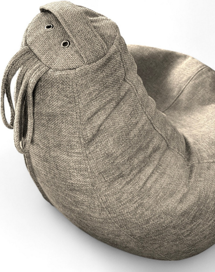 Кресло-мешок BeanBag Груша XXXXL / GVP-140x100-222 (шенилл 222 Linen) — фото 2