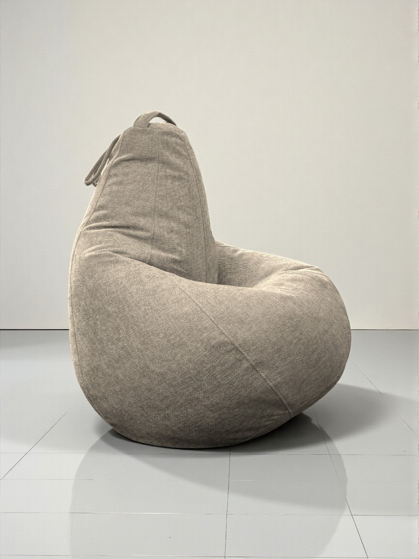 Кресло-мешок BeanBag Груша XXXXL / GVP-140x100-222 (шенилл 222 Linen) — фото 4