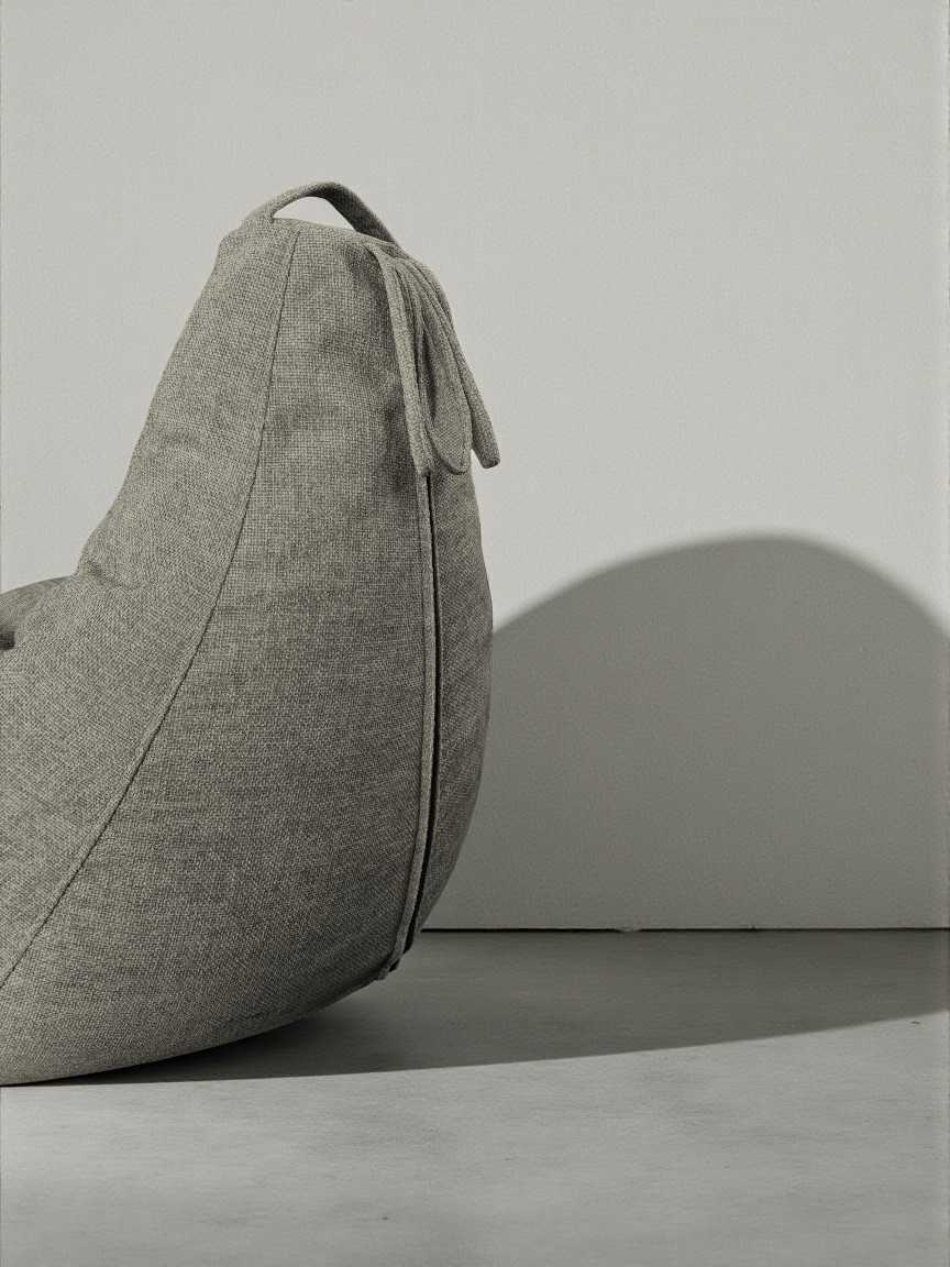 Кресло-мешок BeanBag Груша XXXXL / GVP-140x100-223 (шенилл 223 Mouse) — фото 6