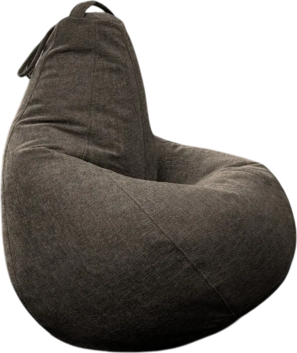 Кресло-мешок BeanBag Груша XXXXL / GVP-140x100-224 (шенилл 224 Huzlenut)
