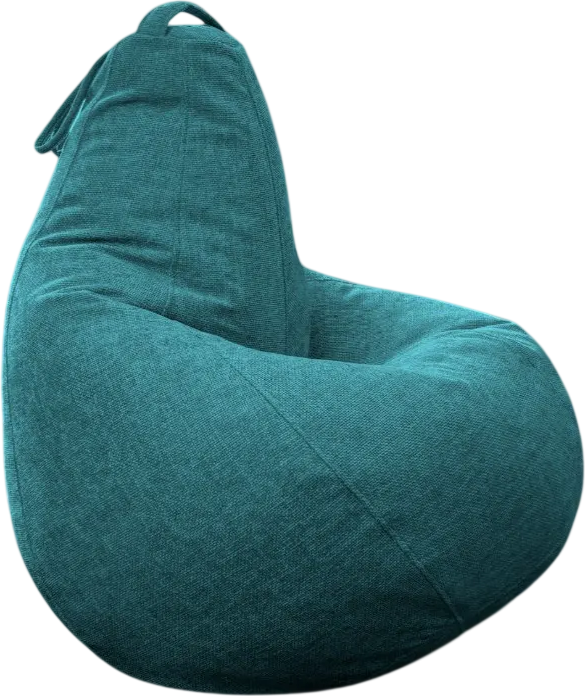 Кресло-мешок BeanBag Груша XXXXL / GVP-140x100-228 (шенилл 228 Blue Pine)