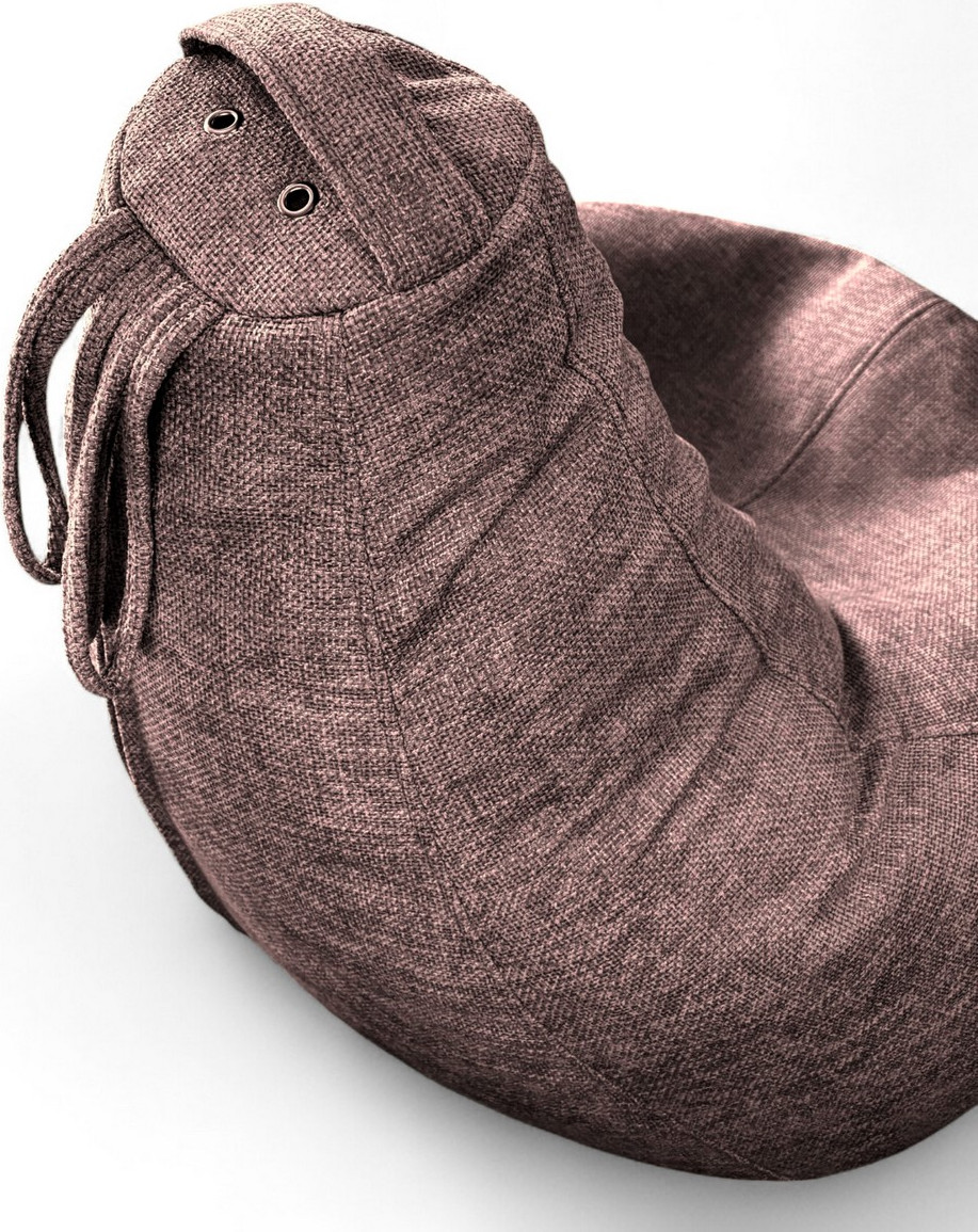 Кресло-мешок BeanBag Груша XXXXL / GVP-140x100-225 (шенилл 225 Ash Rose) — фото 2