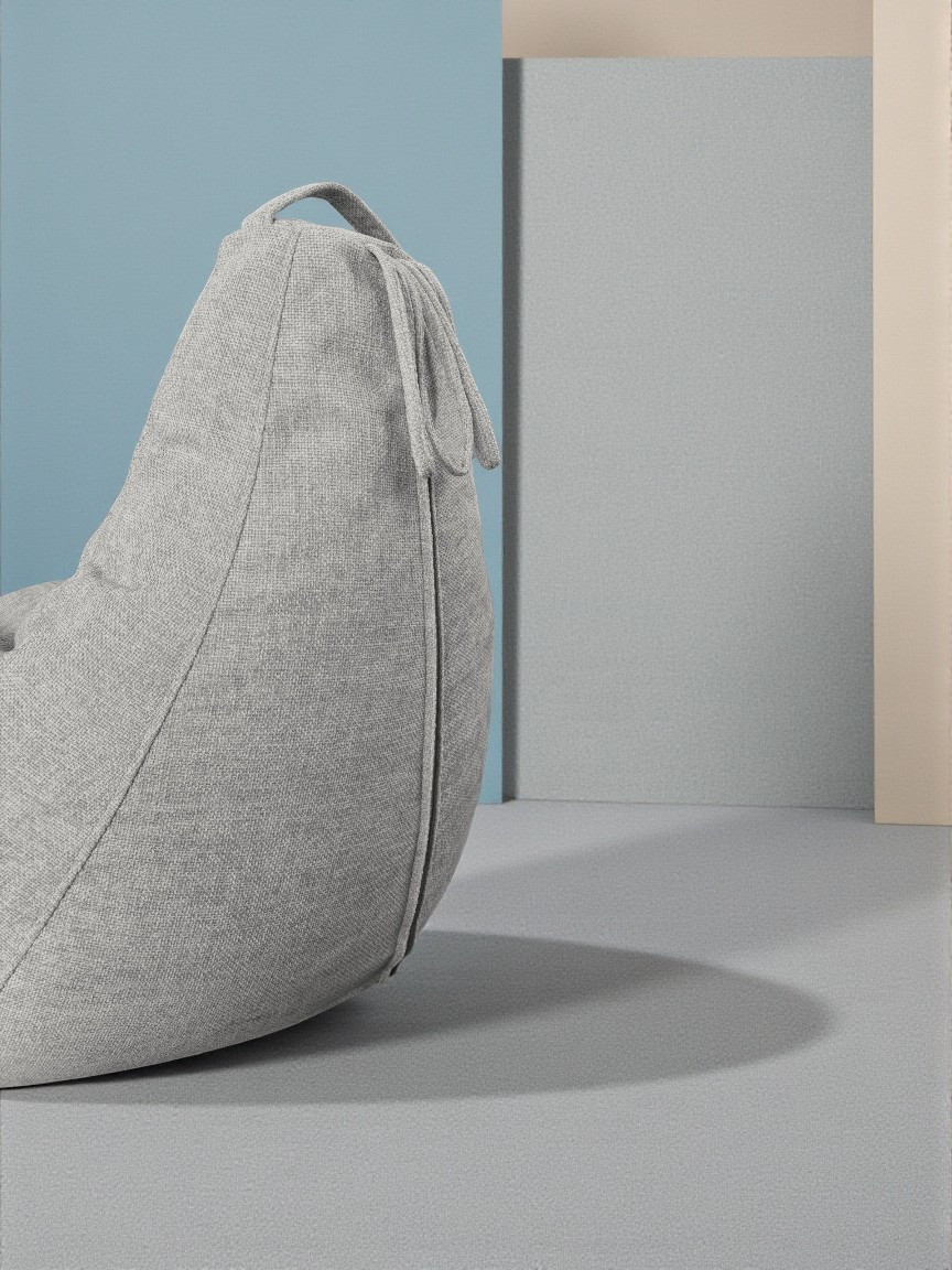 Кресло-мешок BeanBag Груша XXXXL / GVP-140x100-229 (шенилл 229 Steel) — фото 6