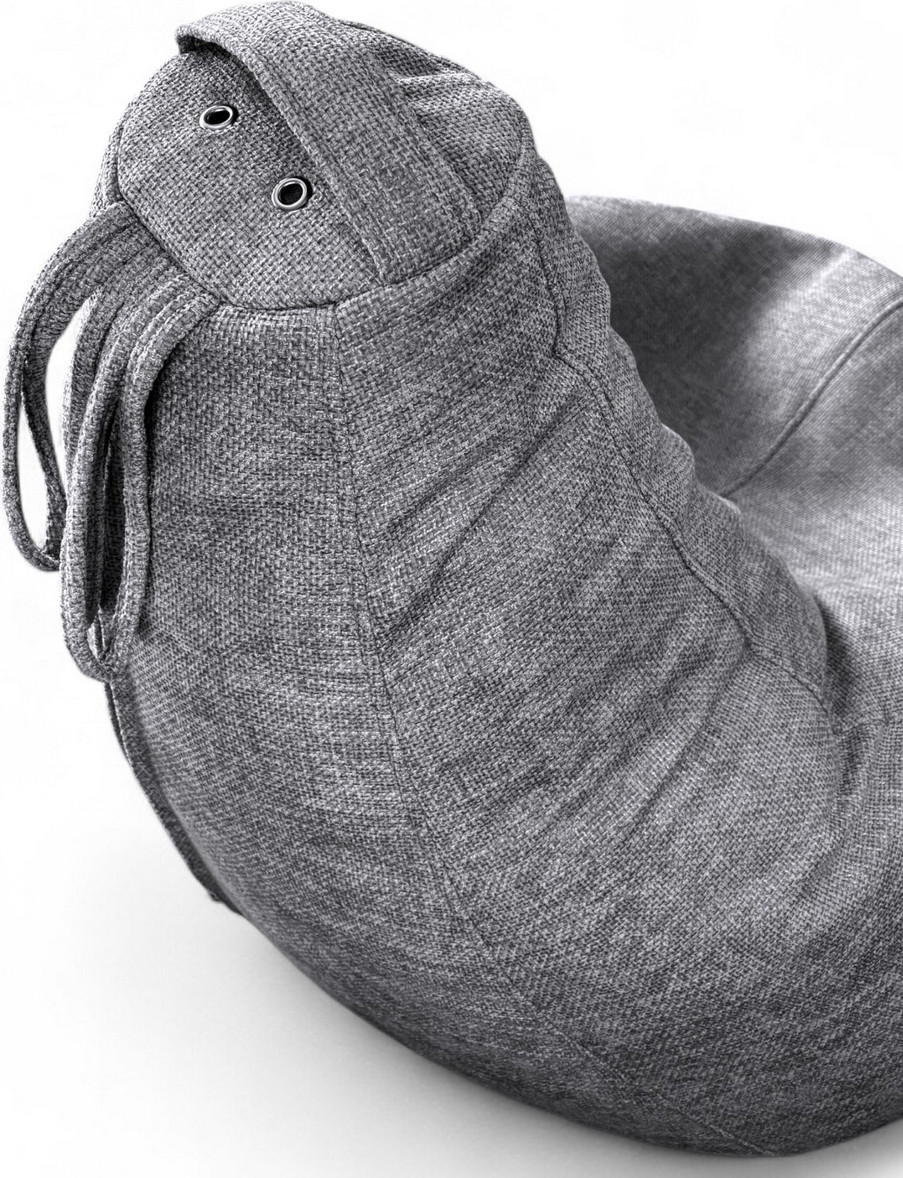 Кресло-мешок BeanBag Груша XXXXL / GVP-140x100-214 (шенилл 214 Elephant) — фото 2