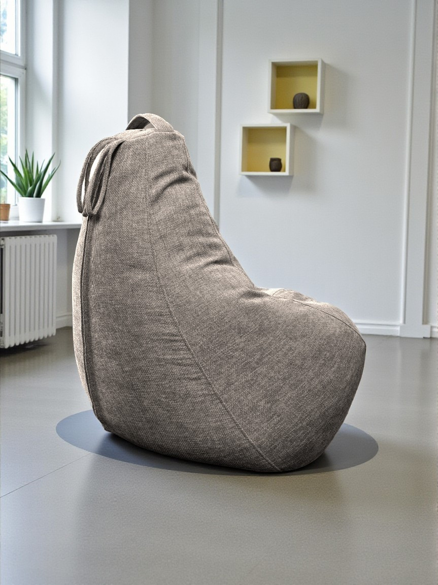 Кресло-мешок BeanBag Груша Царский / GVP-160x110-212 (шенилл 212 Mauve) — фото 5