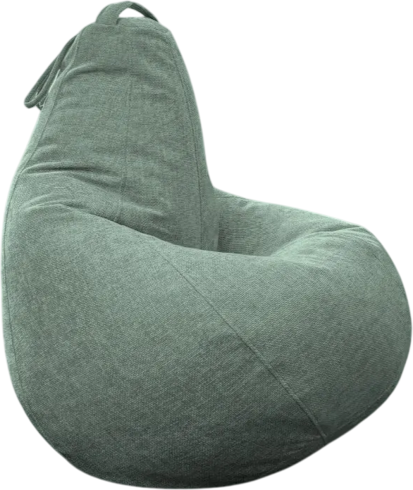 Кресло-мешок BeanBag Груша Царский / GVP-160x110-213 (шенилл 213 Mint)