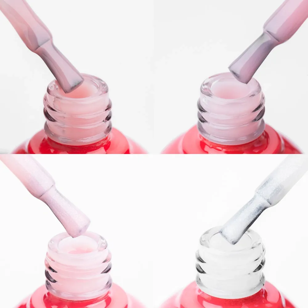 База для гель-лака IRISK Elite Fiber Base армирующая тон 01 Clear Pink (10мл) — фото 6