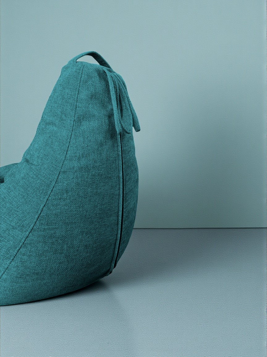 Кресло-мешок BeanBag Груша XXL / GVP-125x85-228 (шенилл 228 Blue Pine) — фото 6