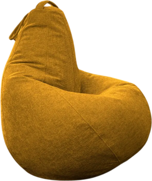 Кресло-мешок BeanBag Груша Царский / GVP-160x110-226 (шенилл 226 Corn)