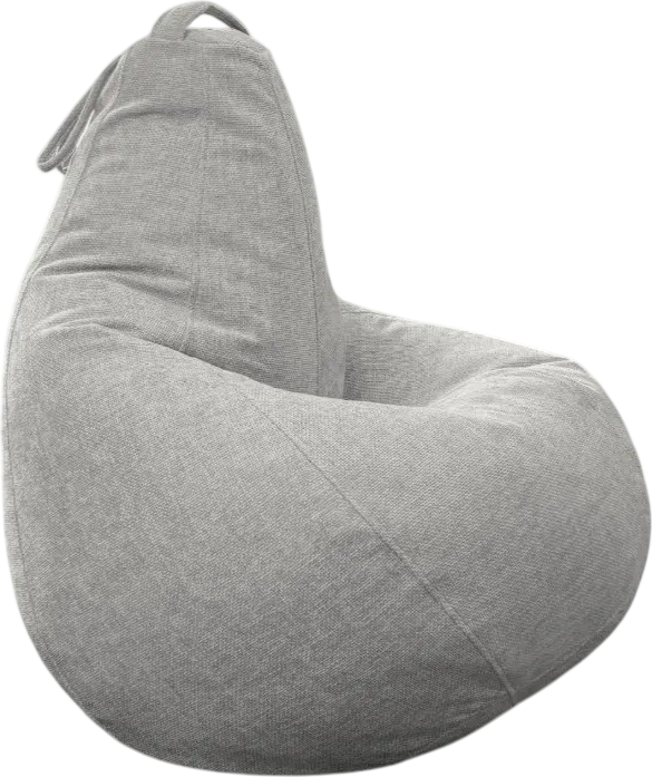 Кресло-мешок BeanBag Груша Царский / GVP-160x110-229 (шенилл 229 Steel)