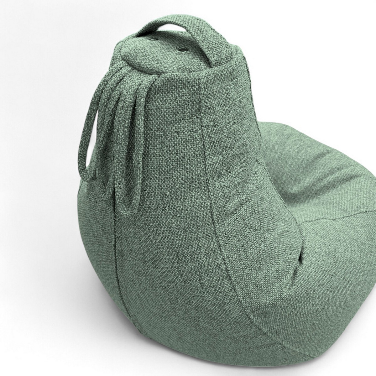 Кресло-мешок BeanBag Груша XXL / GVP-125x85-07 (рогожка 07 Jade) — фото 4