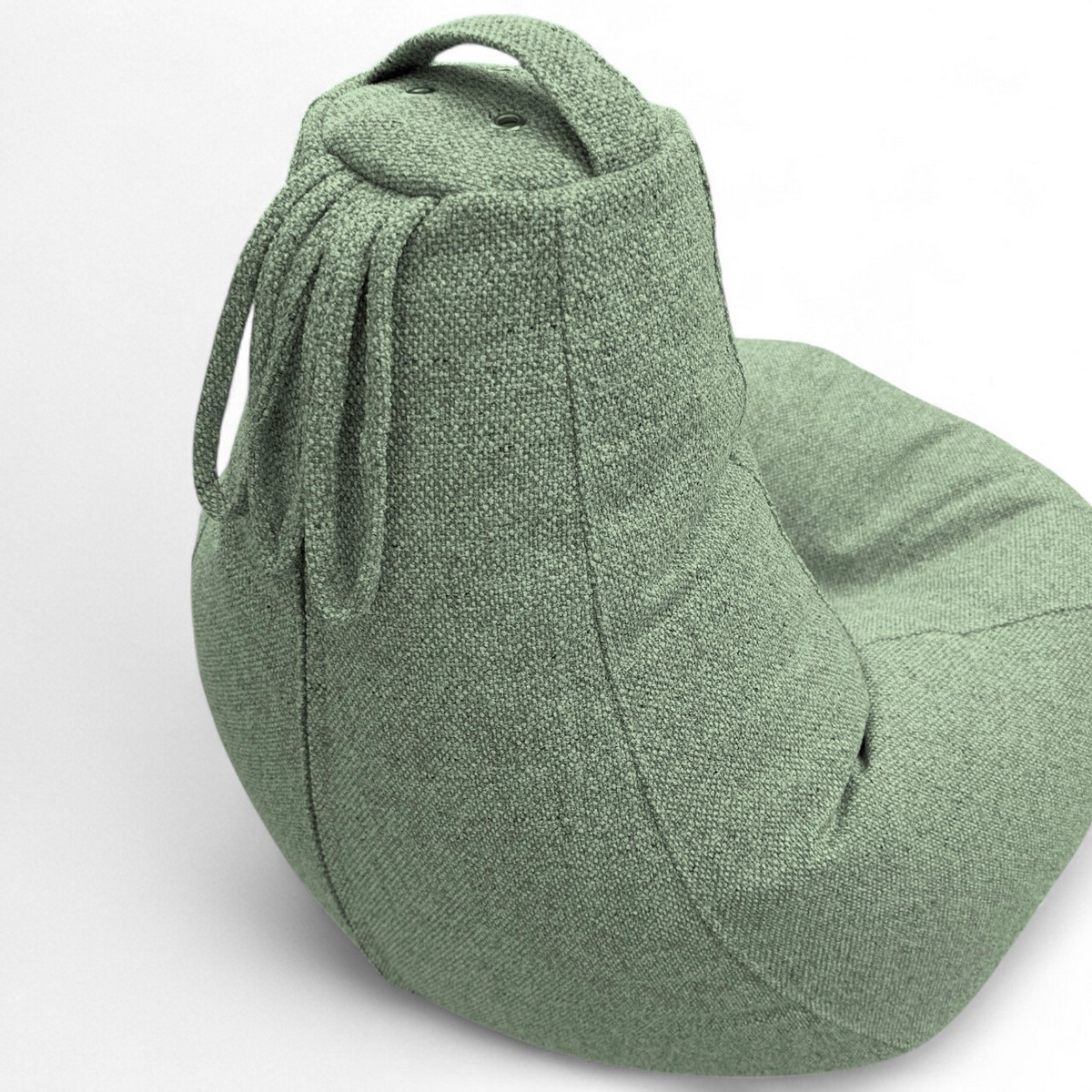 Кресло-мешок BeanBag Груша XXL / GVP-125x85-08 (рогожка 08 Mint) — фото 4