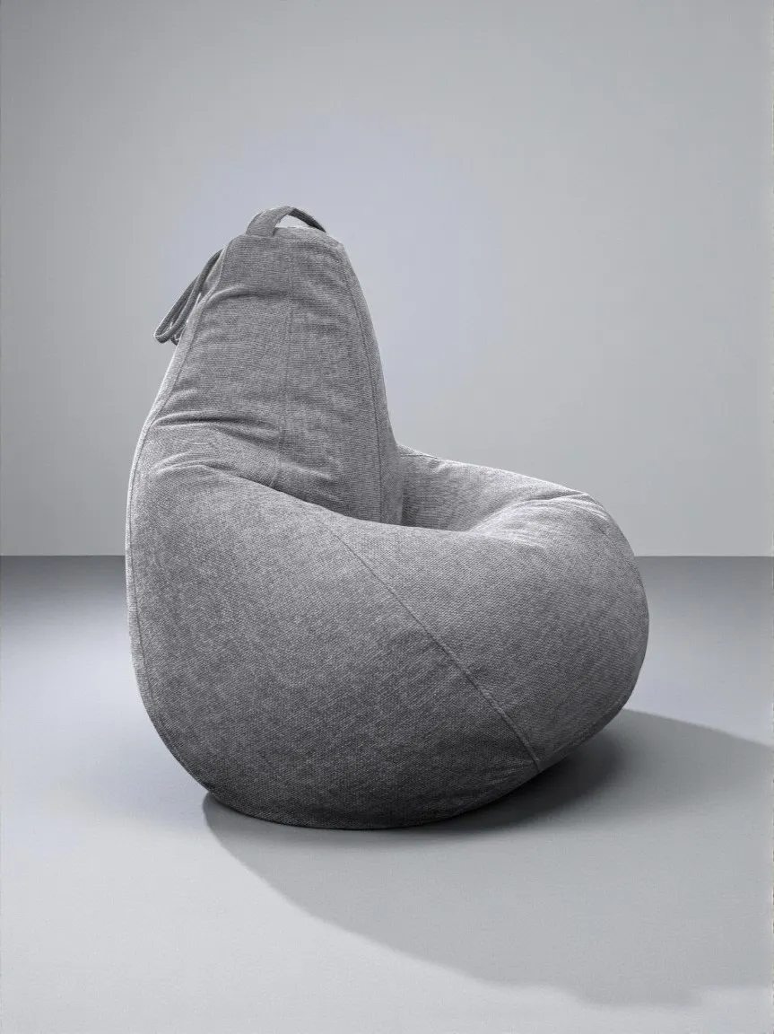 Кресло-мешок BeanBag Груша XXL / GVP-125x85-214 (шенилл 214 Elephant) — фото 4