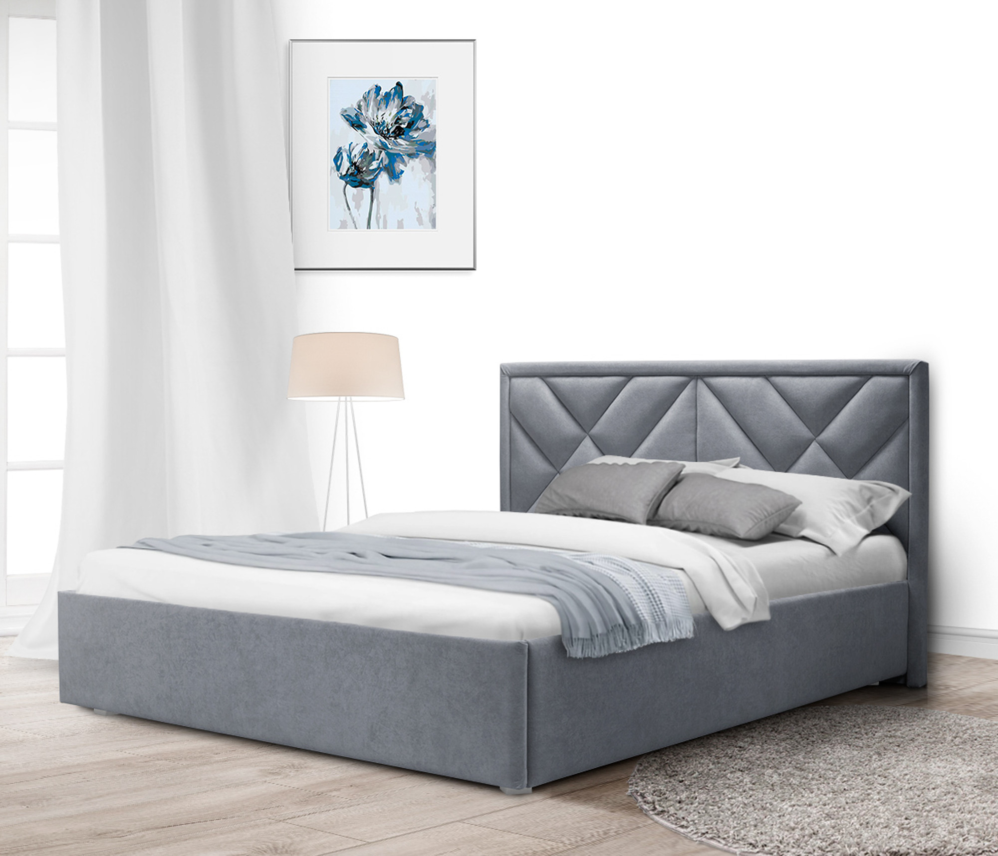 Полуторная кровать Mio Tesoro Сидней 120x200 (Velutto 32)