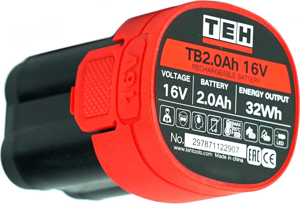 Аккумулятор для электроинструмента TEH TB2.0Ah 16V