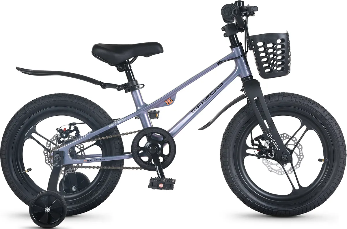 Детский велосипед Maxiscoo Shark Pro 16 2026 / MSC-SH1653P (хамелеон)