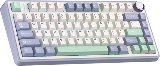 Клавиатура Aula F75 (Blue/White/Purple/Ice Vein Switches) — фото 3