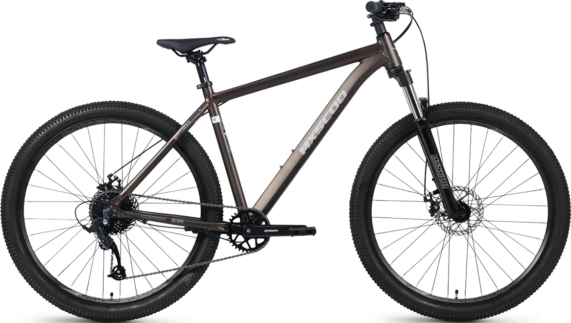 Велосипед Maxiscoo MTB 3BIKE 27.5 M330 2026 / MSC-M3-2722-19 (бронзовый матовый)