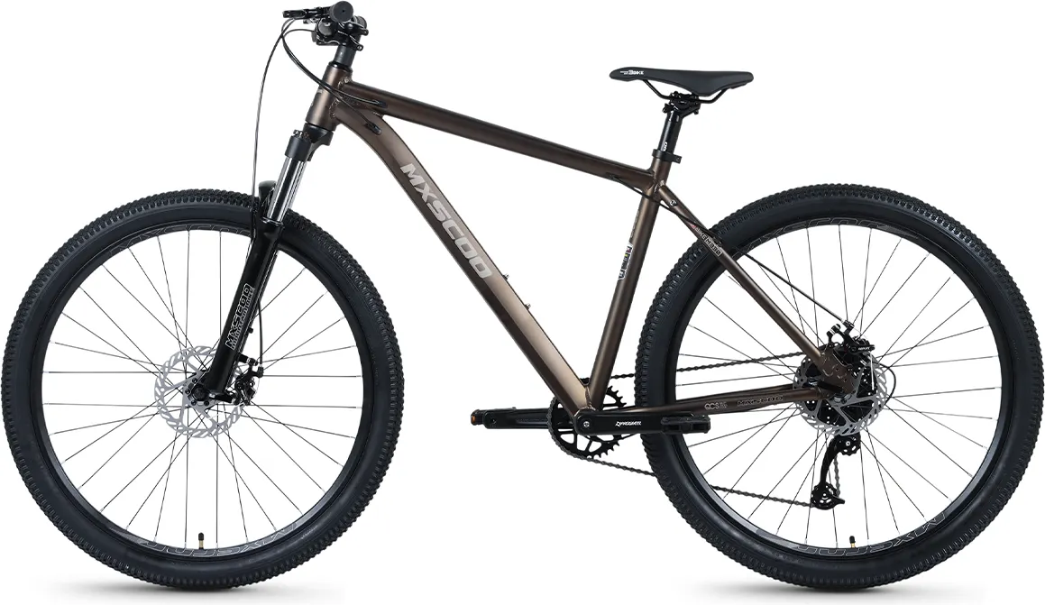 Велосипед Maxiscoo MTB 3BIKE 27.5 M330 2026 / MSC-M3-2722-19 (бронзовый матовый) — фото 3