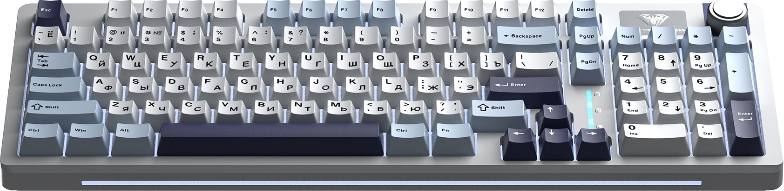 Клавиатура Aula S98 3in1 (Light Blue/White/Black/Purple Reaper Switches Russia) — фото 2