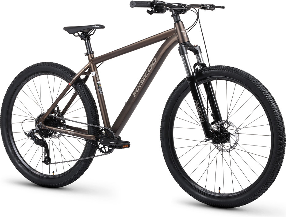 Велосипед Maxiscoo 3BIKE 27.5 M330 2026 / MSC-M3-2722-19 (бронзовый матовый, разобранный, в коробке) — фото 2