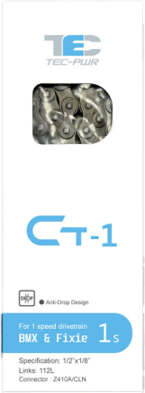 Цепь для велосипеда TEC CT-1 / TC11008