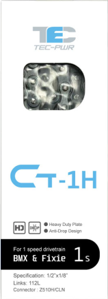 Цепь для велосипеда TEC CT-1H / TC11009