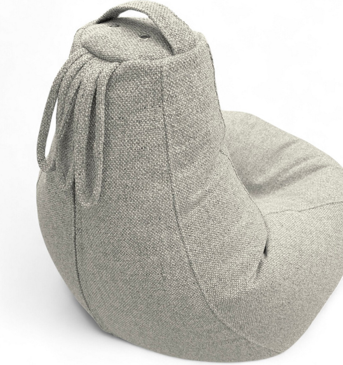 Кресло-мешок BeanBag Груша XXXXL / GVP-140x100-01 (рогожка 01 Tofu) — фото 4