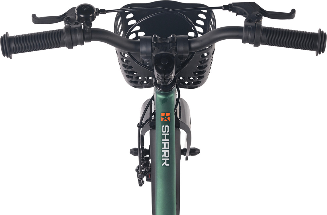 Детский велосипед Maxiscoo Shark Pro 18 2026 / MSC-SH1851P (зеленый матовый, разобранный, в коробке) — фото 6