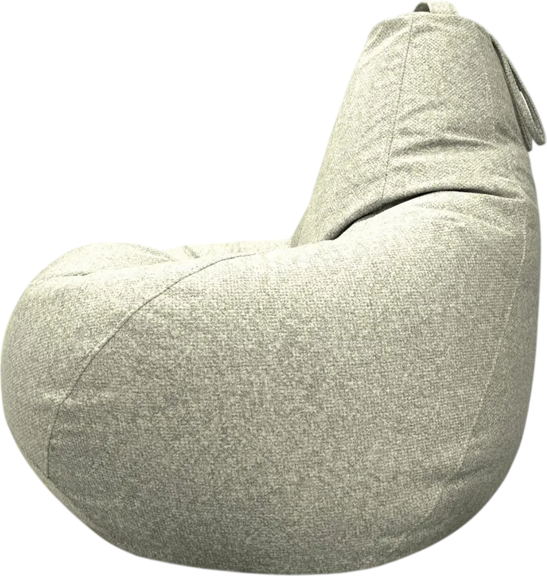 Кресло-мешок BeanBag Груша XXXL / GVP-130x95 (микровелюр 15 White)