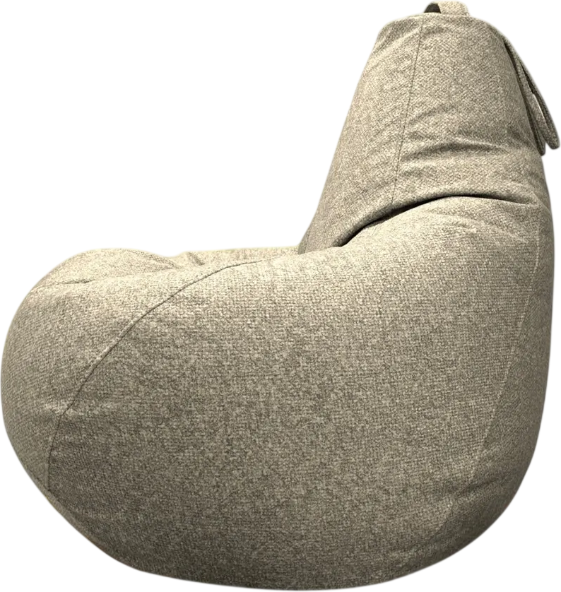 Кресло-мешок BeanBag Груша XXXXL / GVP-140x100 (микровелюр 1 Cream)