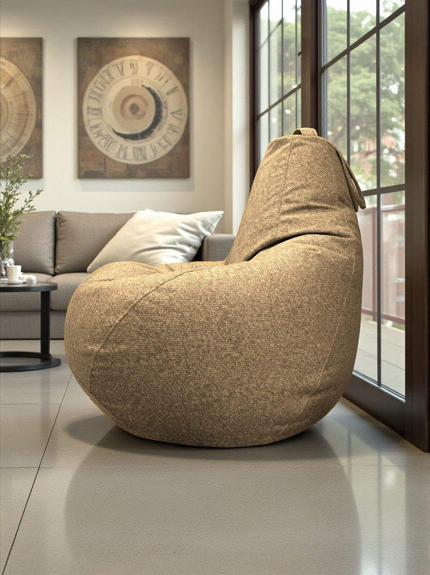 Кресло-мешок BeanBag Груша XXXXL / GVP-140x100 (микровелюр 3 Biscuit) — фото 5