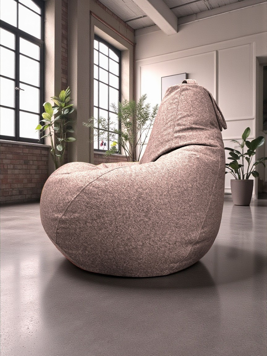 Кресло-мешок BeanBag Груша XXXXL / GVP-140x100 (микровелюр 5 Flamingo) — фото 6