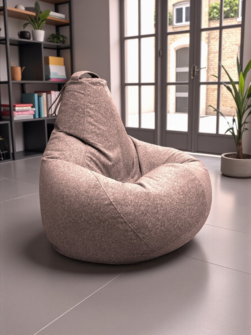 Кресло-мешок BeanBag Груша XXXXL / GVP-140x100 (микровелюр 5 Flamingo) — фото 5