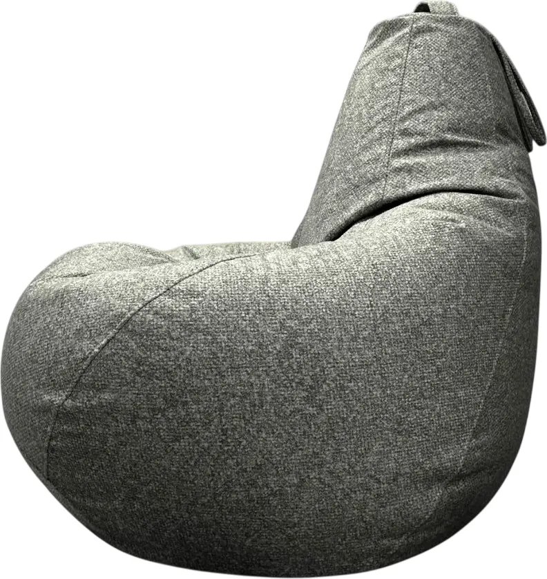 Кресло-мешок BeanBag Груша XXXXL / GVP-140x100 (микровелюр 12 Granite)