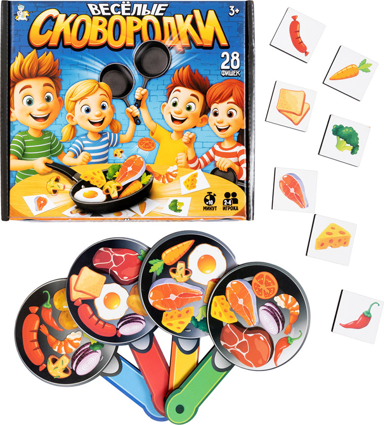 Настольная игра Десятое королевство Веселые сковородки / 05991 — фото 2