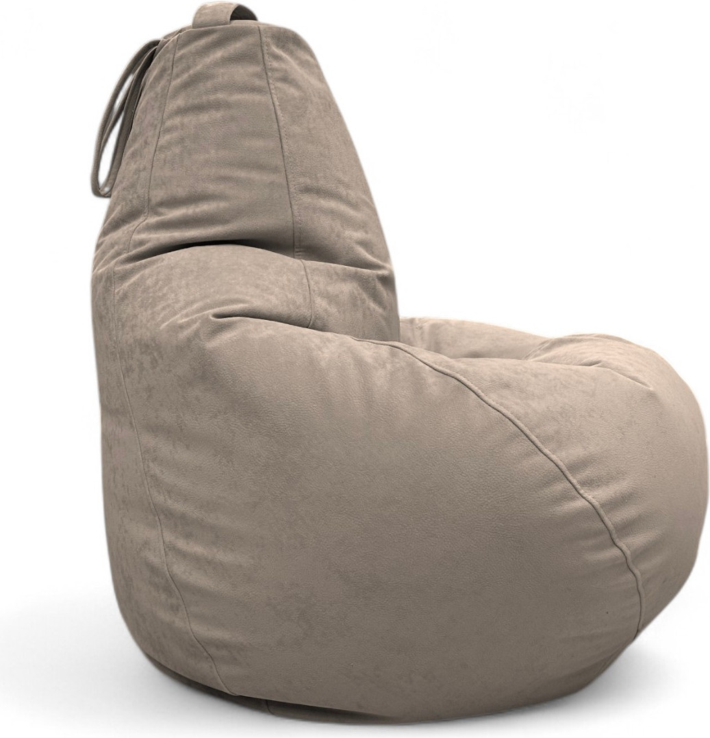 Кресло-мешок BeanBag Груша XXL / GVPZ-125x85 (искусственная замша 1 Bone) — фото 6
