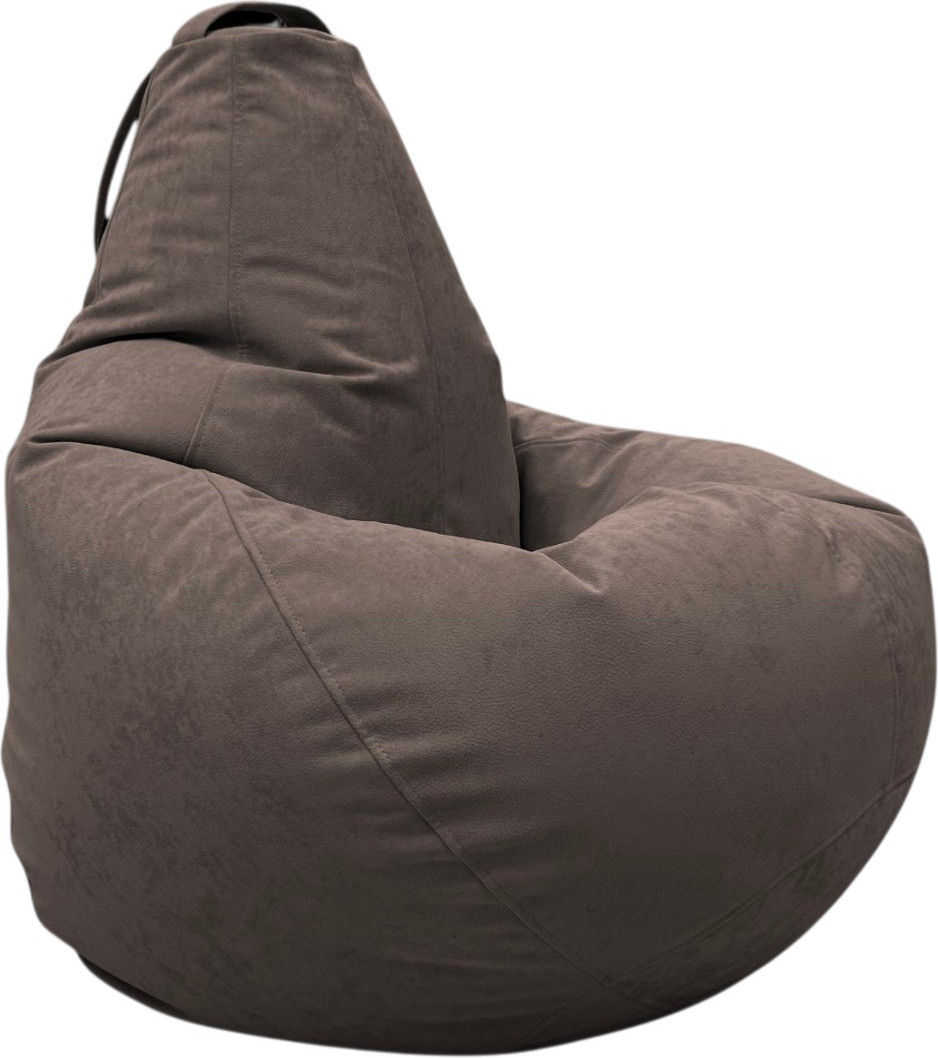 Кресло-мешок BeanBag Груша XXL / GVPZ-125x85 (искусственная замша 4 Wood)